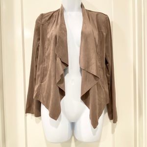 Kut from the Kloth Faux suede jacket, XS petite